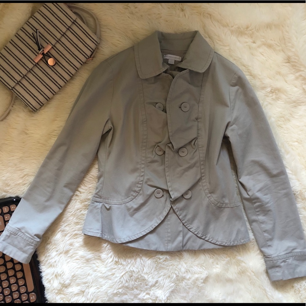 New York & Company Ruffle Jacket